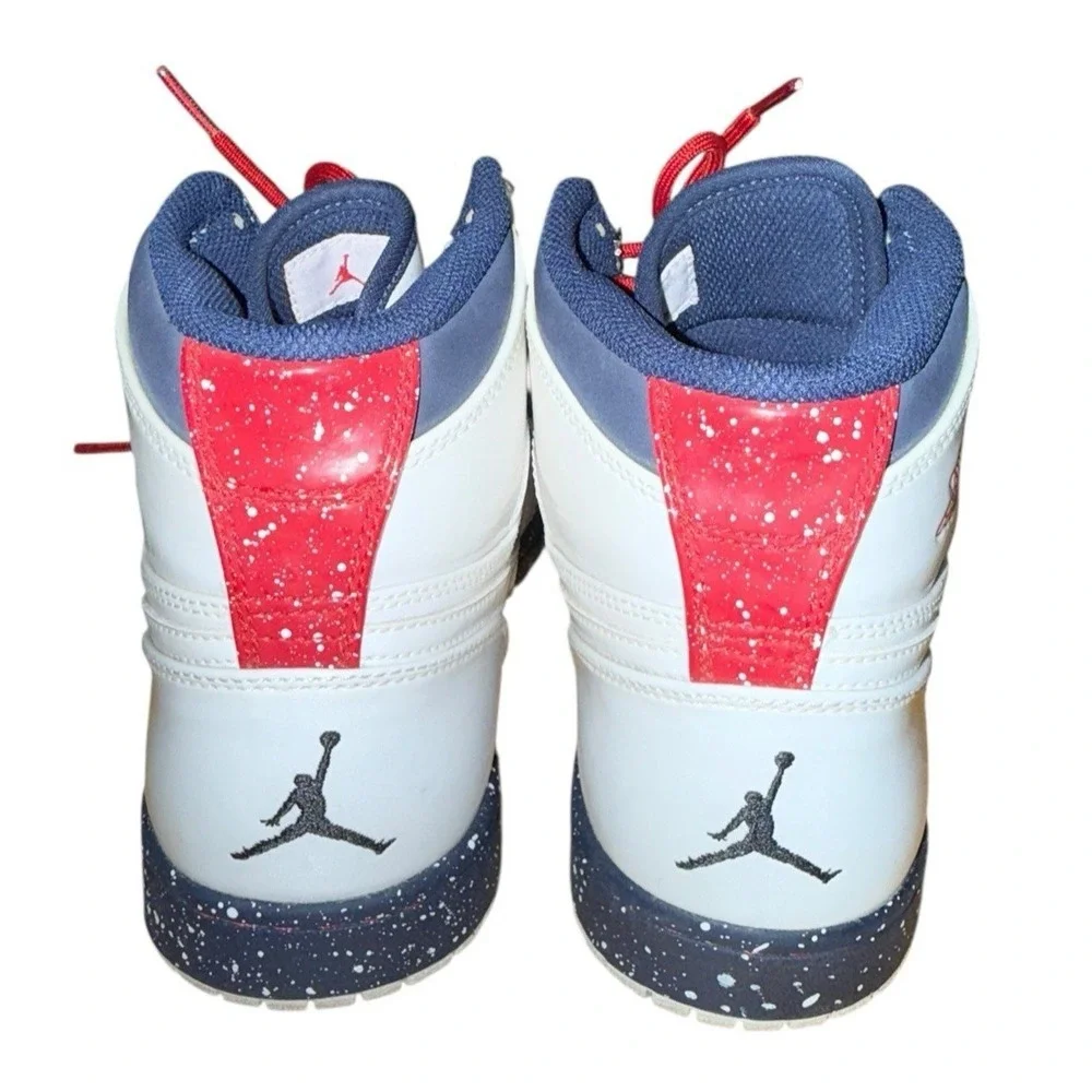 Nike Air Jordan 1 High Strap‎ Premier White Mens 10.5 Pre-Owned Shoes 375352-101